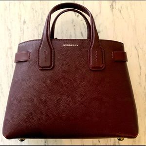 Authentic Burberry Small Banner Bag